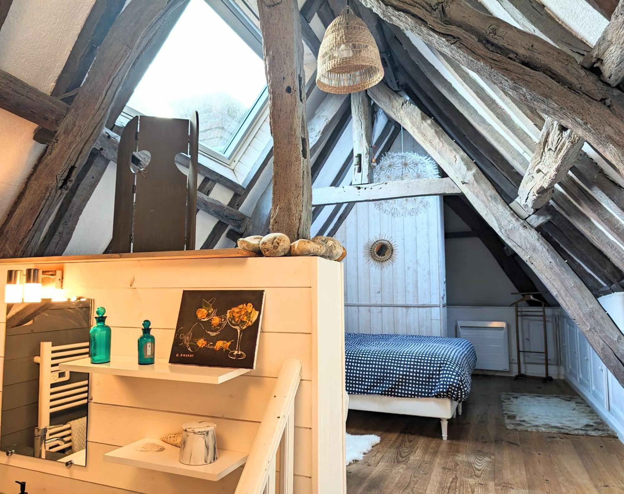 La Bi-Coque Du Courtgain, Charmante Et Atypique Saint-Valéry-sur-Somme Exteriör bild